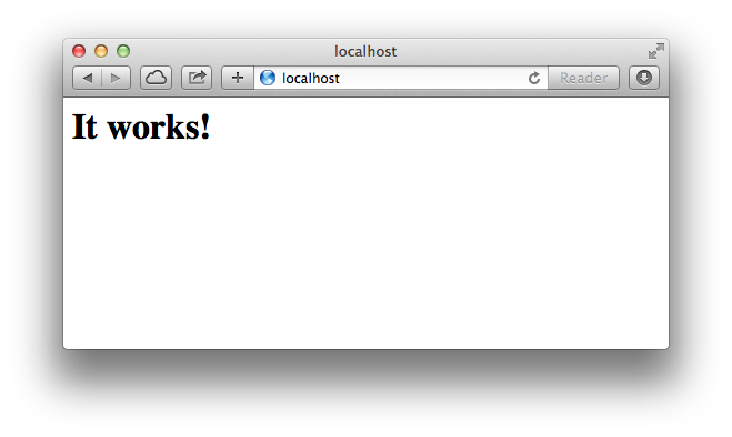 install apache on mac yosemite